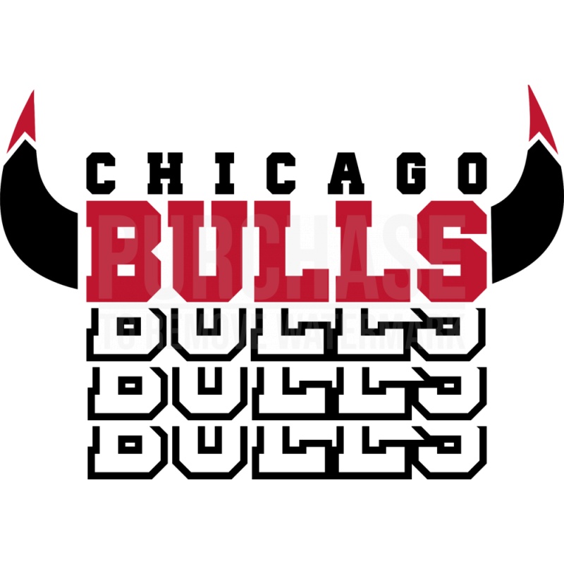 Chicago Bulls SVG • NBA Basketball Team Tshirt SVG Design Cut Files Cricut