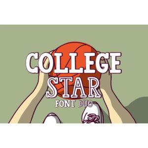 College Star Font