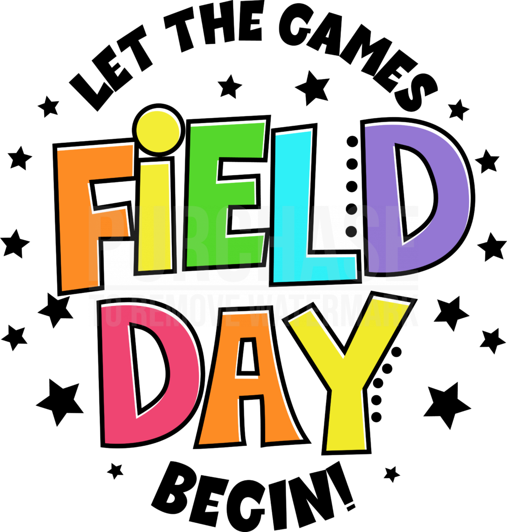 Field Day Let the games begin SVG, Field Day SVG