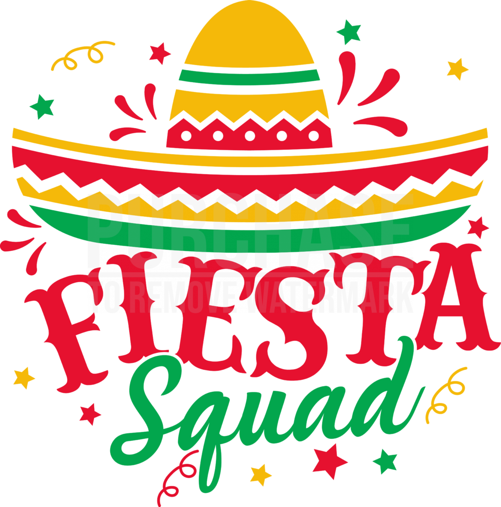 Cinco De Mayo Fiesta SVG Mexican Hat Party T Shirt Design SVG Cut Files