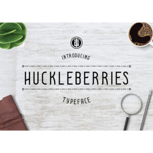 Huckleberries Font
