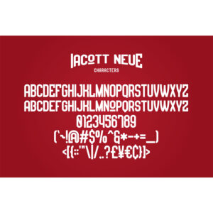 Iacott Neue Font 3