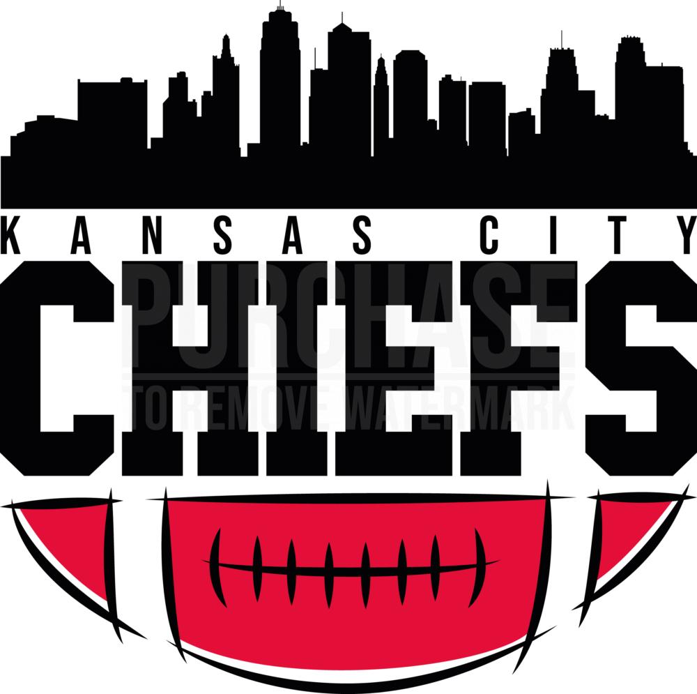Kansas city chiefs Text And Cap SVG, Kansas City Football