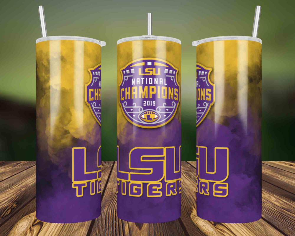 LSU 20oz Vault Tiger Tumbler