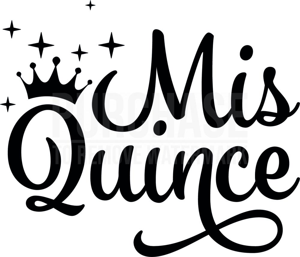 Mis Quince Svg, Quince Squad Svg, Quinceanera Svg, Digital File Svg Dxf ...