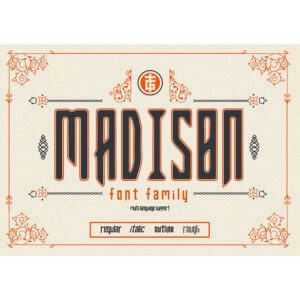 Madison Family Font