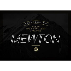 Mewton Font 1