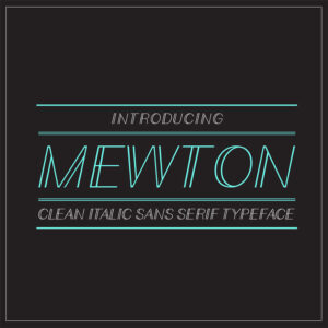 Mewton Font