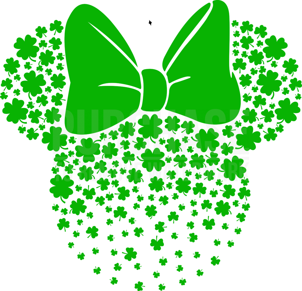 Minnie Mouse St Patricks Svg 