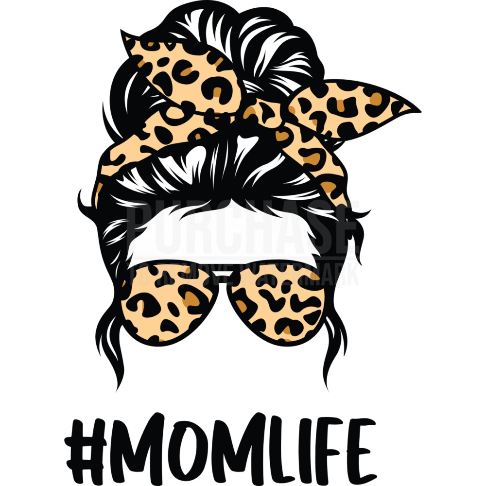 Mom Life Leopard SVG, Mom Life SVG, Mother’s Day SVG