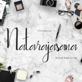 Natarajasana Font