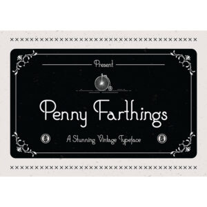 Penny Farthings Font 2