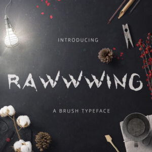 Rawwwing Font