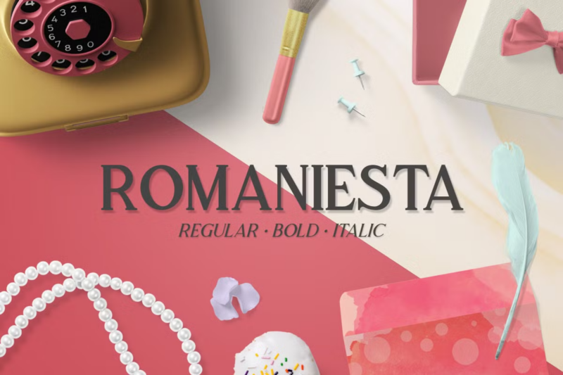 Romaniesta Font 1