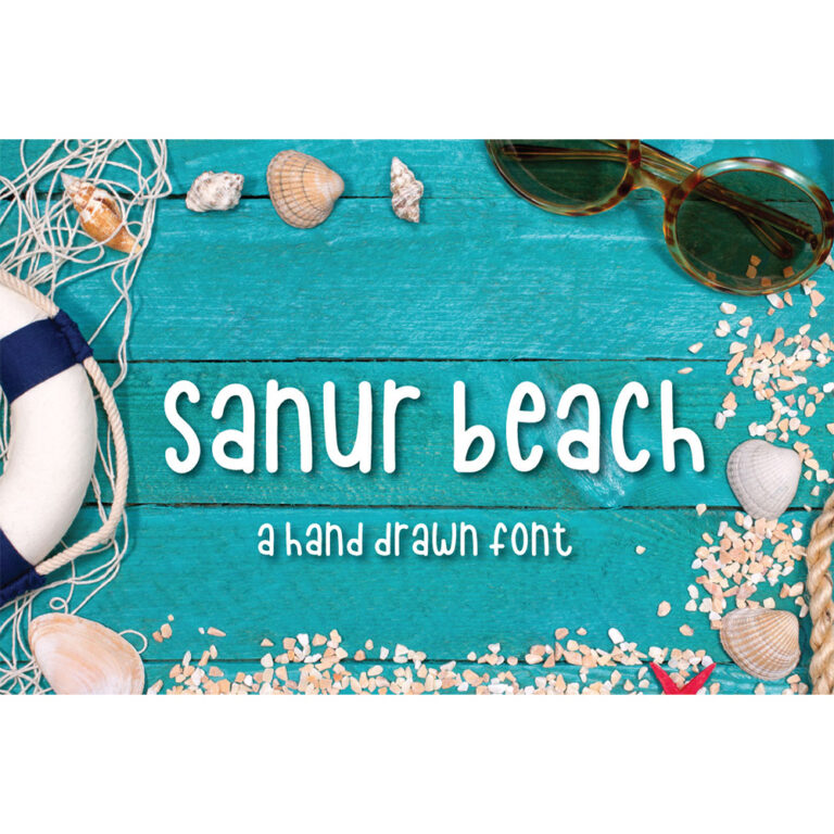 Sanur Beach Font