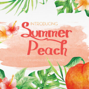 Summer Peach Font