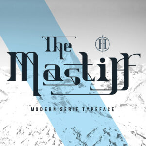 The Mastiff Font