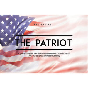 The Patriot Font