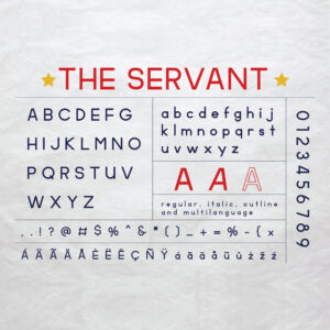 The Servant Font 1