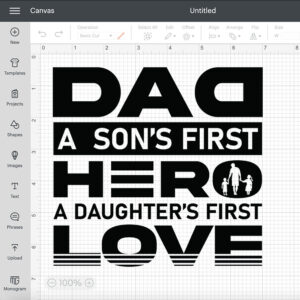 a sons first hero a daughters first love svg fathers day svg 1