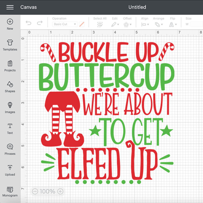 buckle up buttercup ugly sweater shirt svg 1