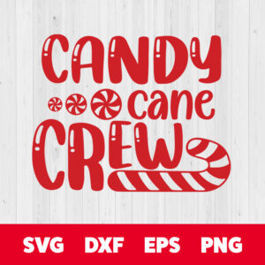 candy cane crew svg candy cane svg christmas shirt svg
