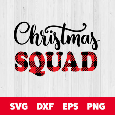 Christmas Squad SVG - SVGforest