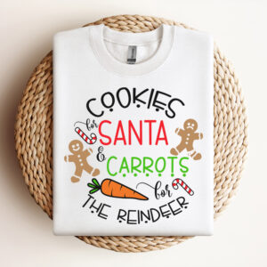 cookies for santa and carrots for the reindeer svg christmas plate svg 2