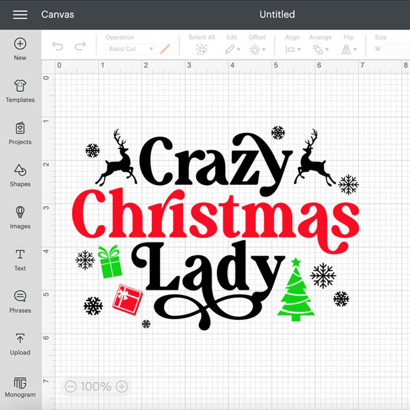 crazy christmas lady svg christmas t shirt design svg cut files for cricut 1