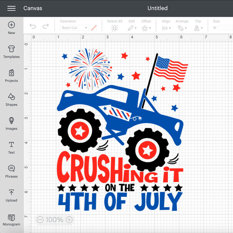 crushing it on the 4th of july svg independence day t shirt design svg 1