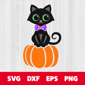 cute black cat svg halloween cat boy monogram t shirt svg cut files