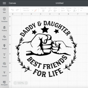 daddy and dughter best friends for life svg fathers day svg 1