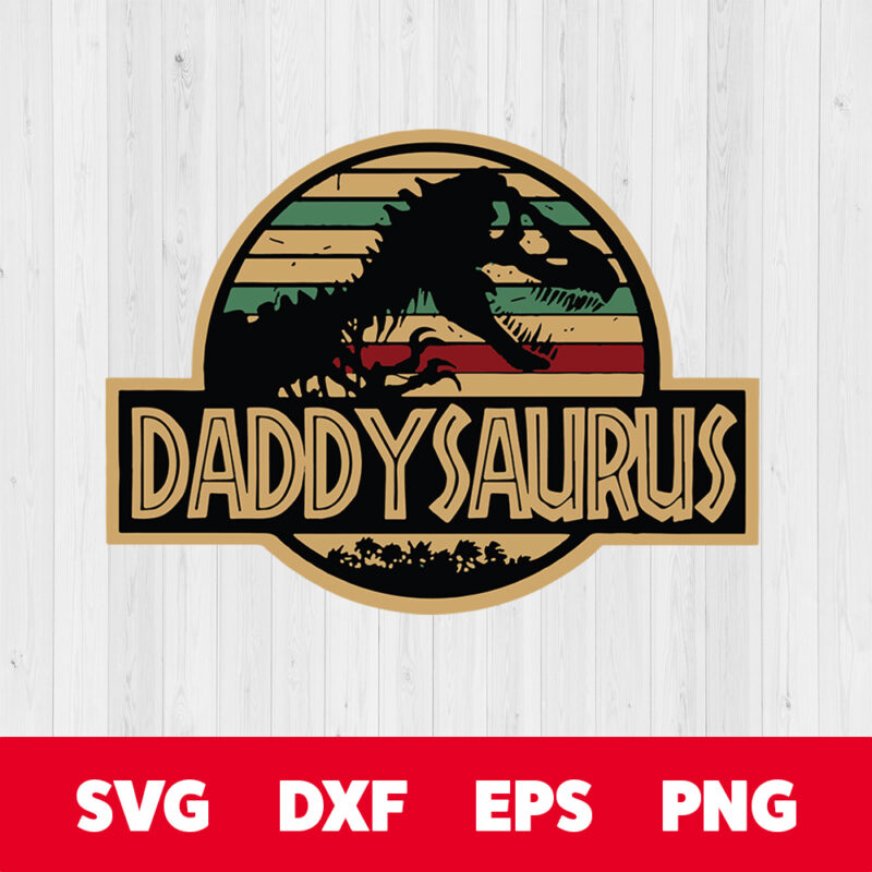 daddy saurus svg fathers day svg