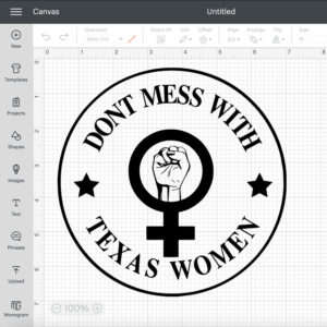 dont mess with texas women svg 1