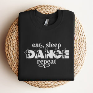 eat sleep dance repeat svg dancer t shirt cricut svg cut files design 2
