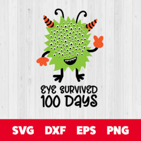 eye survived 100 days svg