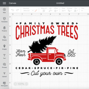 family owned christmas trees farm svg vintage home decor svg 1