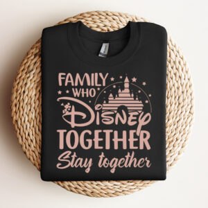 family who disney together stay together svg 2