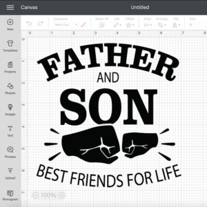 father and son best friends for life svg fathers day svg 1