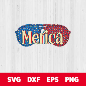 glasses merica png sublimation 4th of july png