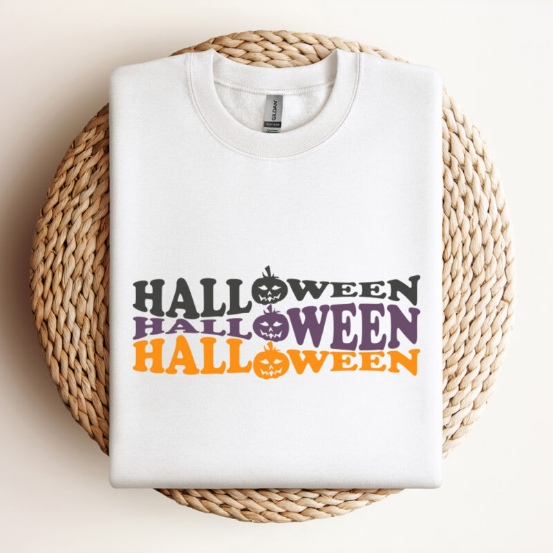 halloween svg wavy stacked letters svg design for cricut 2