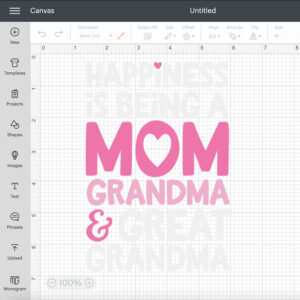 happiness is being a mom grandma and great grandma svg mothers day svg 2