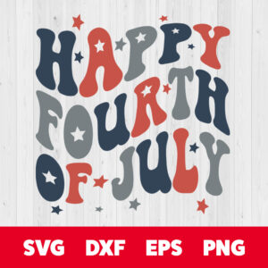 happy fourth of july svg happy 4th of july svg