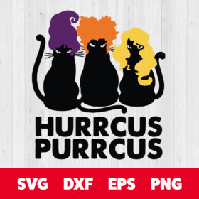hurrcus purrcus svg halloween svg