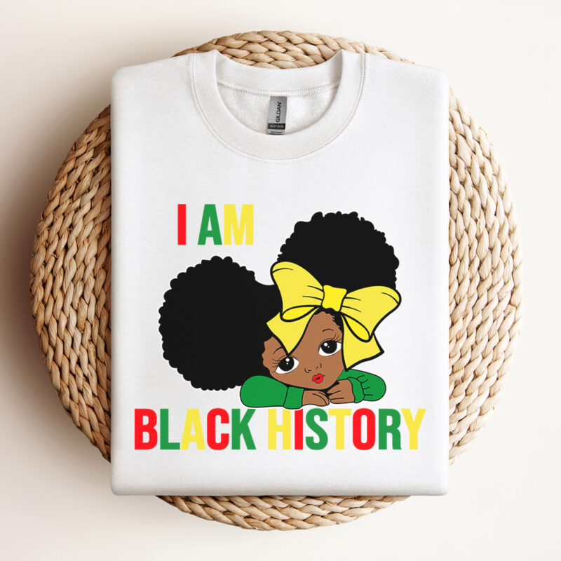 i am the strong african queen girls svg black girl history svg 2