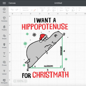 i want a hippopotamus for christmas svg christmas svg 1