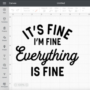 its fine im fine everything is fine svg funny quote svg 1