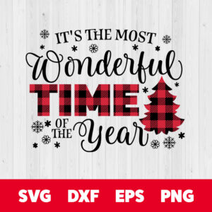 its the most wonderful time of the year svg christmas t shirt design svg