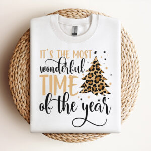 its the most wonderful time of the year svg leopard christmas tree svg 2