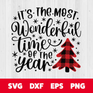 its the most wonderful time svg christmas svg